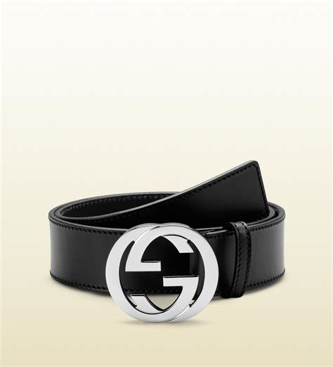 gucci leather belt with interlocking g price|Gucci belt with tiger buckle.